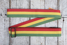Load image into Gallery viewer, Henry Heller 2&quot; Fashion Cotton Strap - Reggae Colors