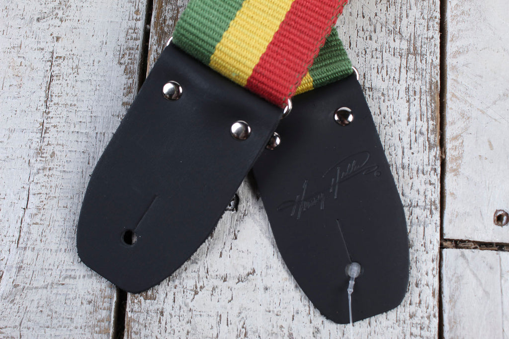 Henry Heller 2" Fashion Cotton Strap - Reggae Colors