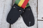 Henry Heller 2" Fashion Cotton Strap - Reggae Colors