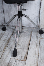 Roc N Soc Manual Spindle Drum Throne Adjustable Height Saddle Seat w Back Rest