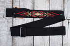Henry Heller 2" David Hale Cotton Series w/Embroidered Design - Black