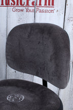 Roc N Soc Manual Spindle Drum Throne Adjustable Height Saddle Seat w Back Rest