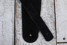 Load image into Gallery viewer, Henry Heller 2.5&quot; Black Capri Suede Strap with Nubuck Backing