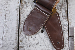 Henry Heller 2" Capri Garment Leather w/Adjustable Strap - Vintage Brown