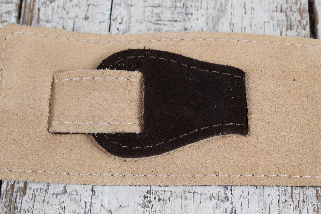Henry Heller 2.5" Chocolate Suede Strap with Nubuck Backing
