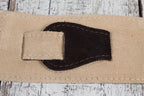 Henry Heller 2.5" Chocolate Suede Strap with Nubuck Backing