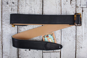 Henry Heller 2" Capri Garment Leather w/Adjustable Strap - Vintage Black