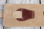 Henry Heller HCAP35-BBR 3.5 Inch Capri Leather Guitar Strap Burnished Brown