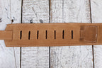 Henry Heller Suede Embroidered Strap - Fox Design