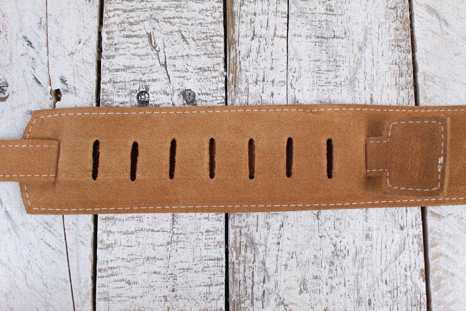 Henry Heller Suede Embroidered Strap - Fox Design
