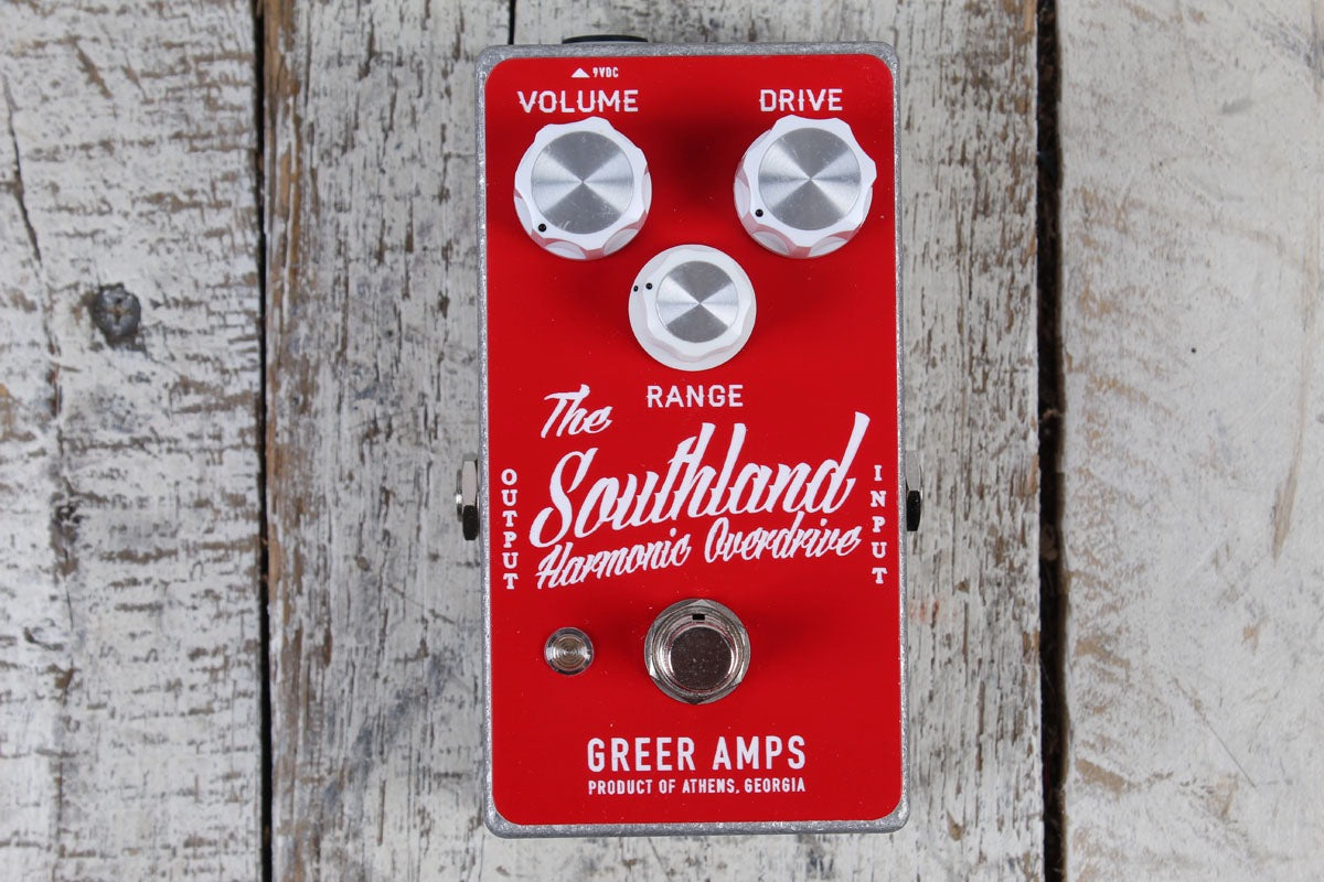 Greer Amps Southland Red Harmonic Overdrive Electric Guitar