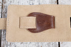 Henry Heller 3.5" Capri Leather Strap w/Suede Backing - Vintage Brown
