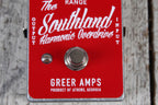 Greer Amps Southland Red Harmonic Overdrive Electric Guitar Effects Pedal