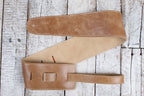 Henry Heller HCAP35-TAN 3.5 Inch Capri Leather Guitar Strap Tan