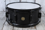 Tama Woodworks Poplar Snare Drum 14 x 6.5 Black Oak Wrap WP1465BKBOW