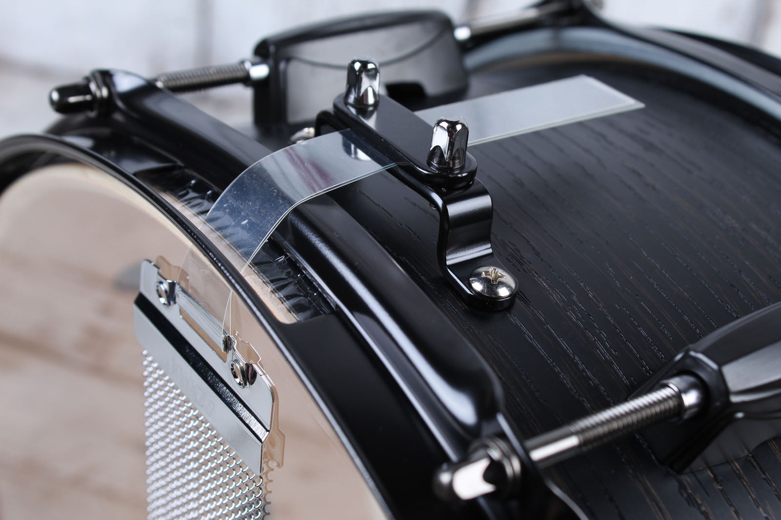 Tama Woodworks Poplar Snare Drum 14 x 6.5 Black Oak Wrap WP1465BKBOW