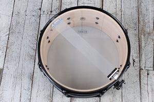 Tama Woodworks Poplar Snare Drum 14 x 6.5 Black Oak Wrap WP1465BKBOW