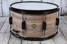 Load image into Gallery viewer, Tama Woodworks Poplar Snare Drum 14 x 8 Zebrawood Wrap WP148BKNZW