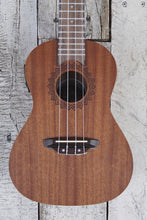 Load image into Gallery viewer, Luna Vintage Mahogany Concert Acoustic Electric Ukulele Satin Natural UKE VMC EL