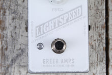 Load image into Gallery viewer, Greer Amps Lightspeed Organic Overdrive Snowblind Electric Guitar Effects Pedal