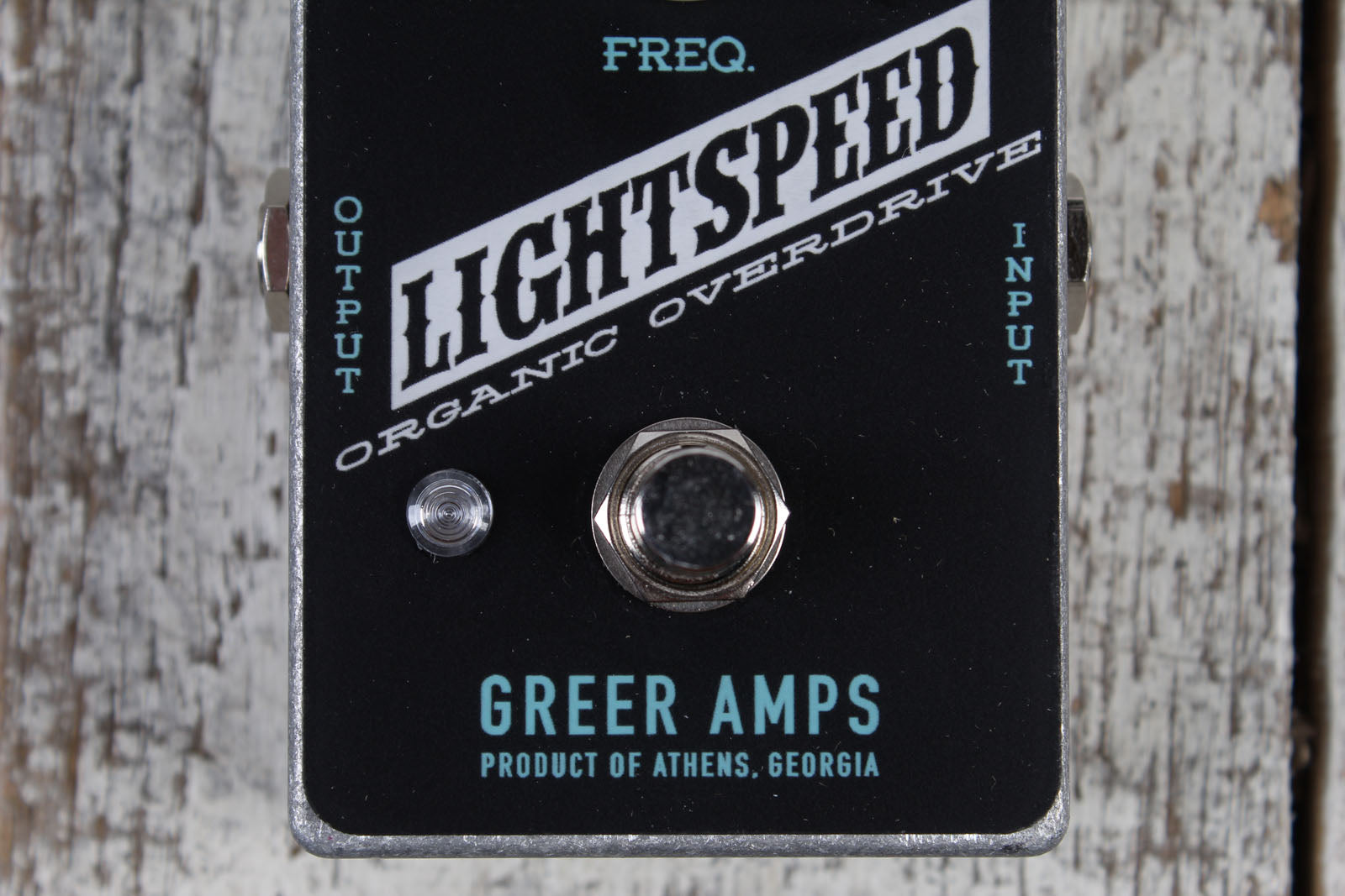 Greer Lightspeed Organic Overdrive Reverse Daphne Electric Guitar Effects Pedal