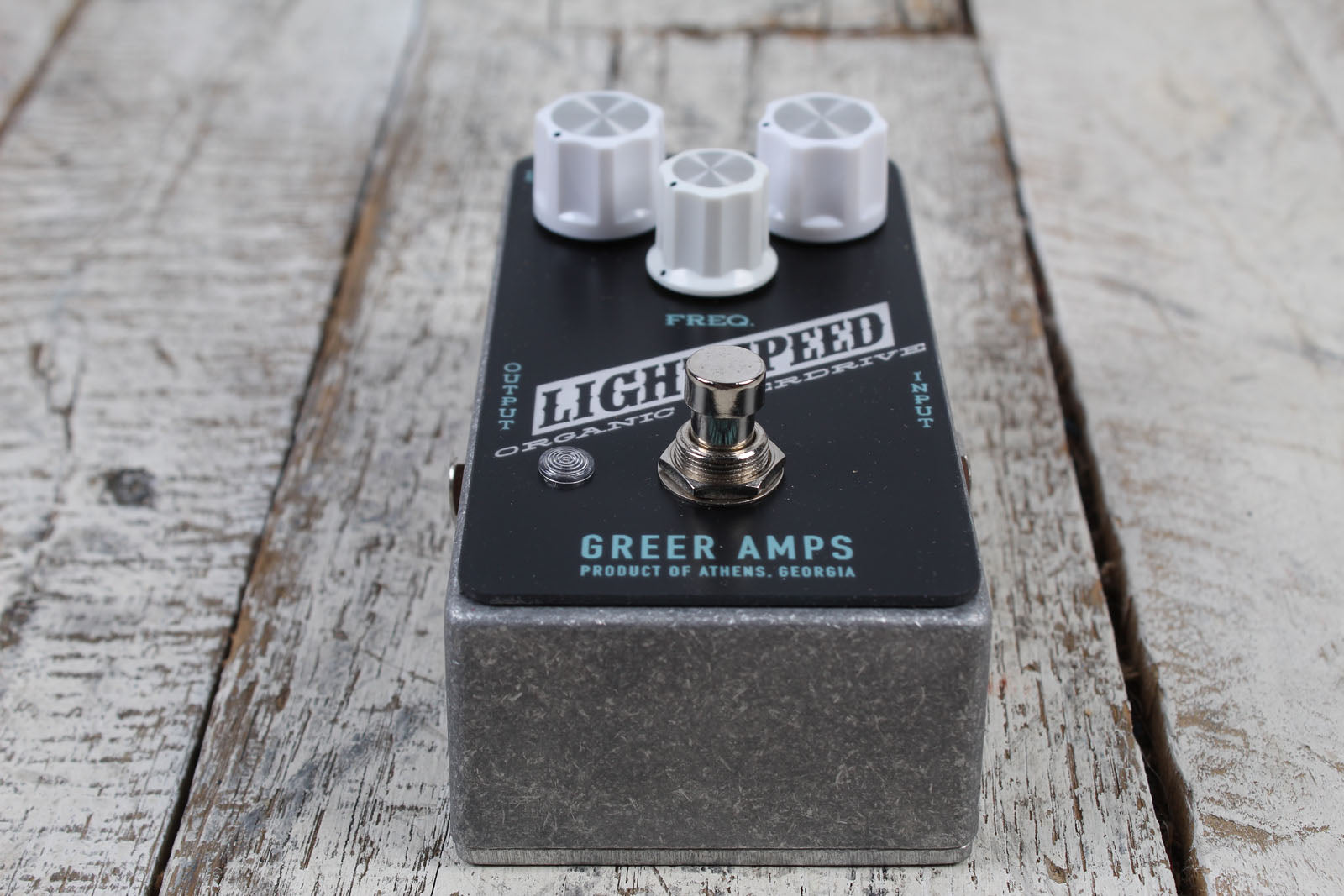 Greer Lightspeed Organic Overdrive Reverse Daphne Electric Guitar Effects Pedal