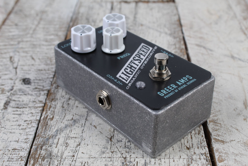 Greer Lightspeed Organic Overdrive Reverse Daphne Electric Guitar Effects Pedal