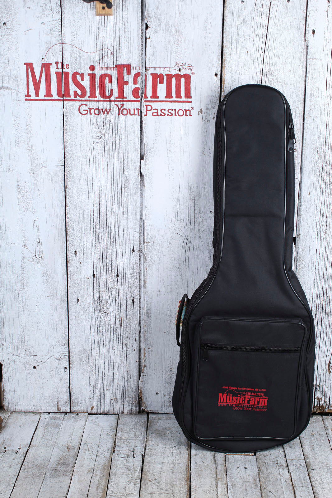 Henry Heller Standard Electric Guitar Gig Bag with The Music Farm Logo Black Secondary image