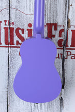 Load image into Gallery viewer, Kala Ukadelic Ultra Violet Soprano Ukulele Wood Uke UK-ULTRAVIOLET with Tote Bag