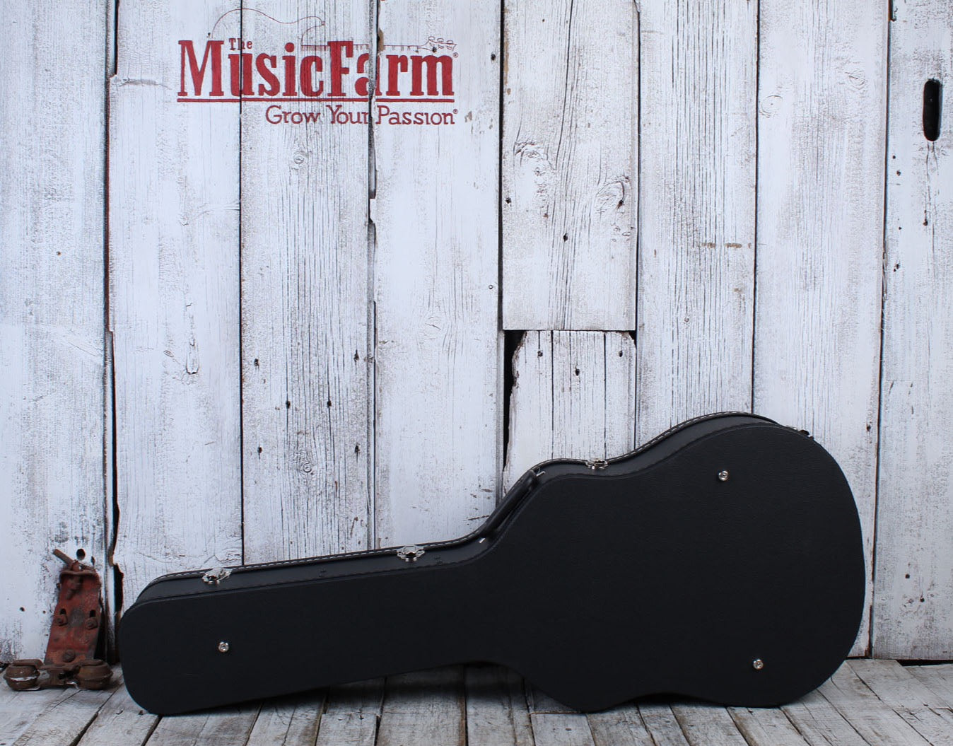 Fender Flat-Top Dreadnought Acoustic Guitar Hardshell Case Black