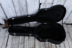 Fender Flat-Top Dreadnought Acoustic Guitar Hardshell Case Black