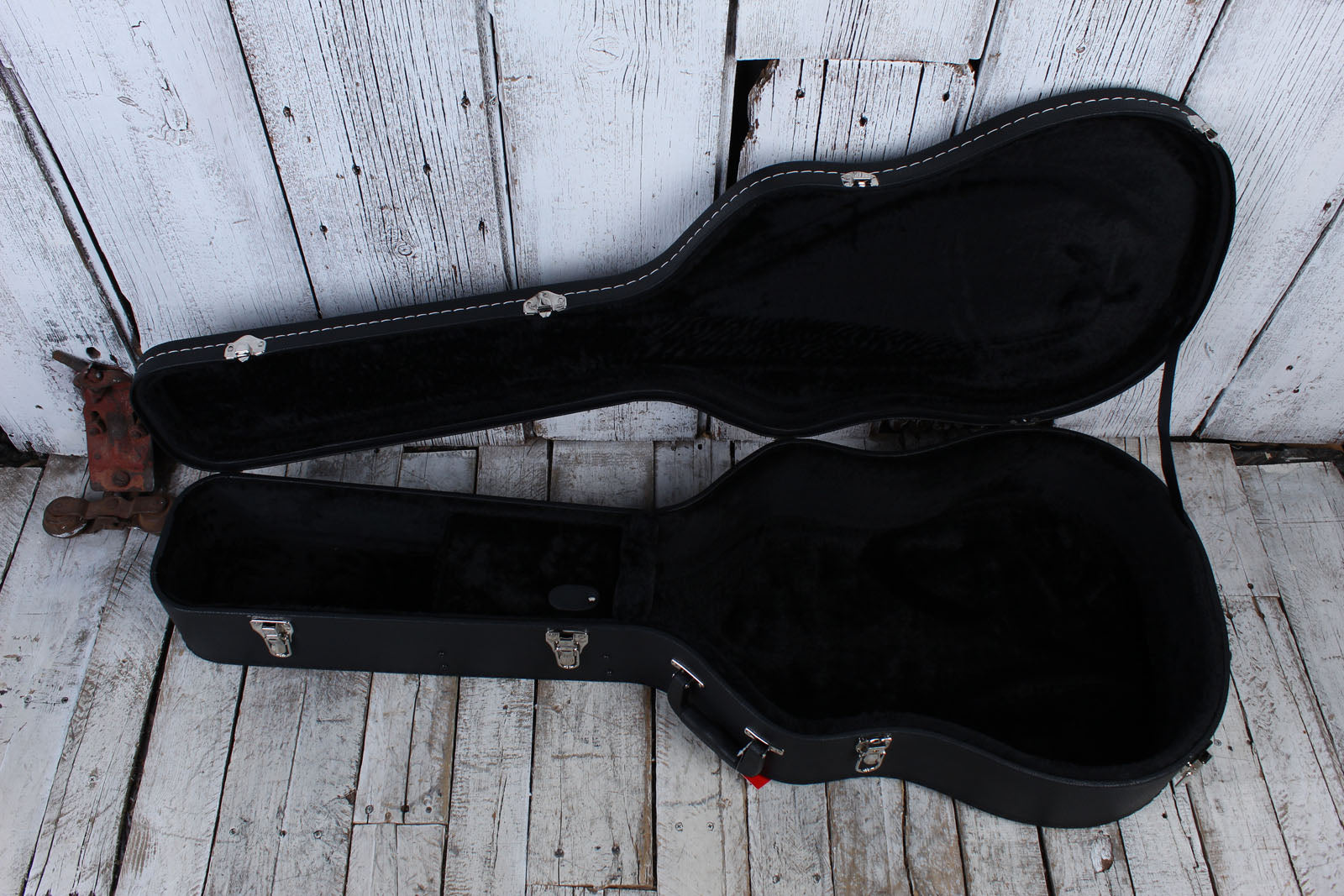 Fender Flat-Top Dreadnought Acoustic Guitar Hardshell Case Black
