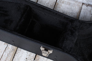 Fender Flat-Top Dreadnought Acoustic Guitar Hardshell Case Black