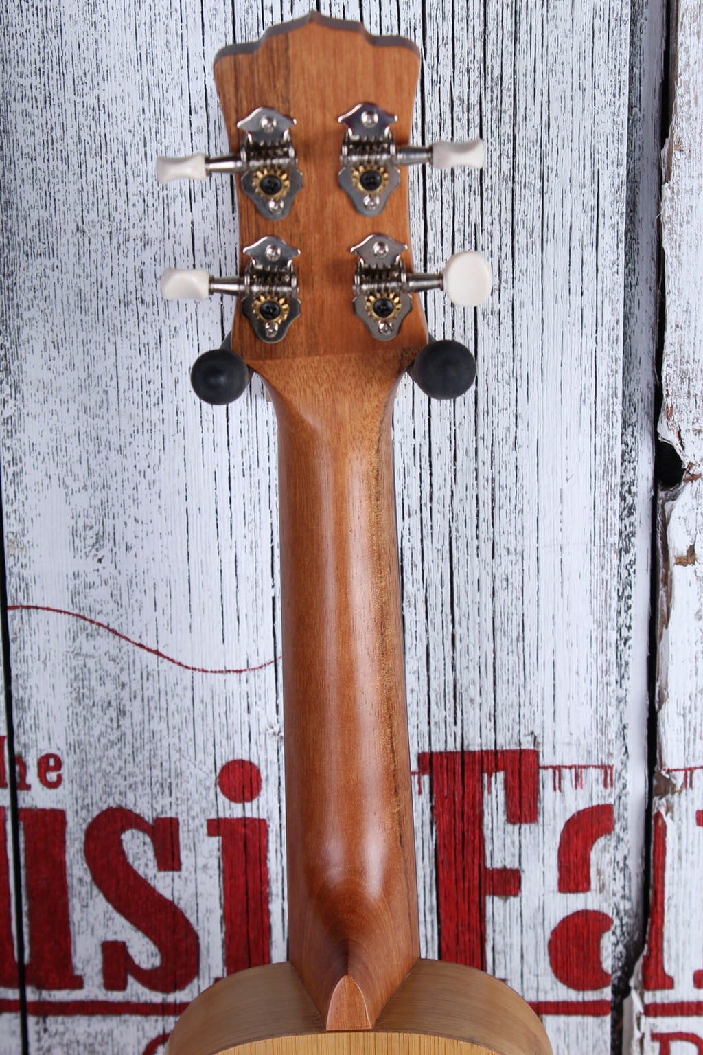 Luna Bamboo Soprano Ukulele Satin Natural Finish UKE BAMBOO S with Gig Bag
