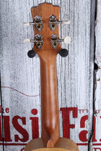Luna Bamboo Soprano Ukulele Satin Natural Finish UKE BAMBOO S with Gig Bag