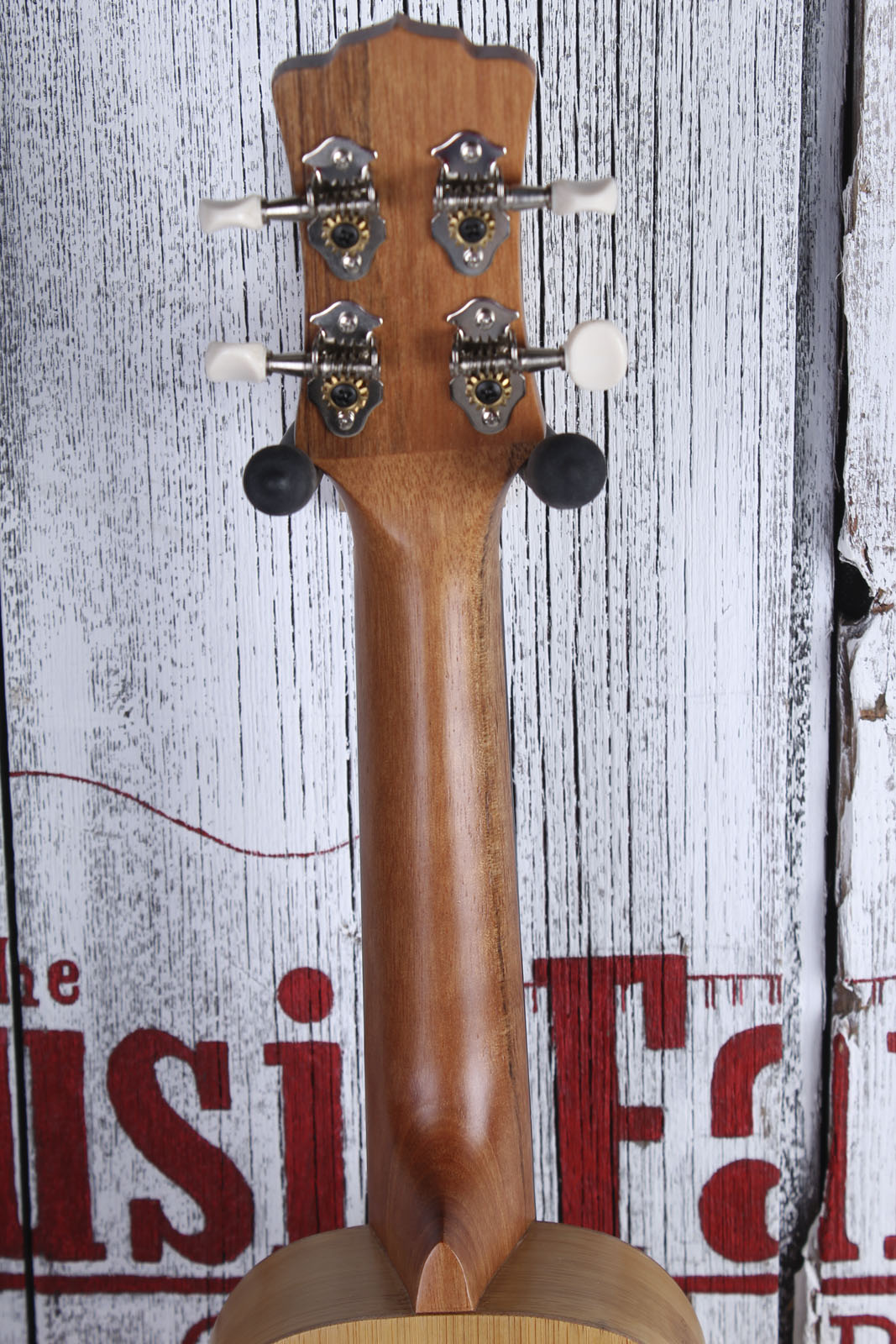 Luna Bamboo Soprano Ukulele Satin Natural Finish UKE BAMBOO S with Gig Bag