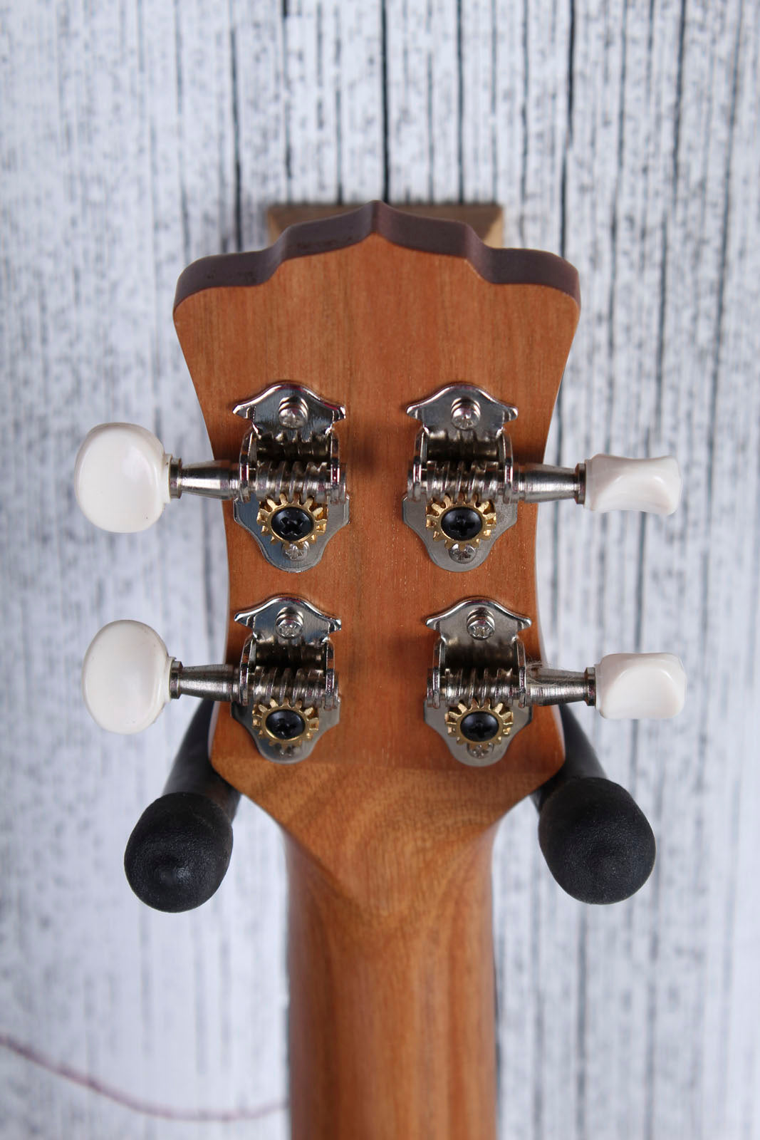 Luna Bamboo Concert Ukulele Walnut FB Satin Natural UKE BAMBOO C with Gig Bag