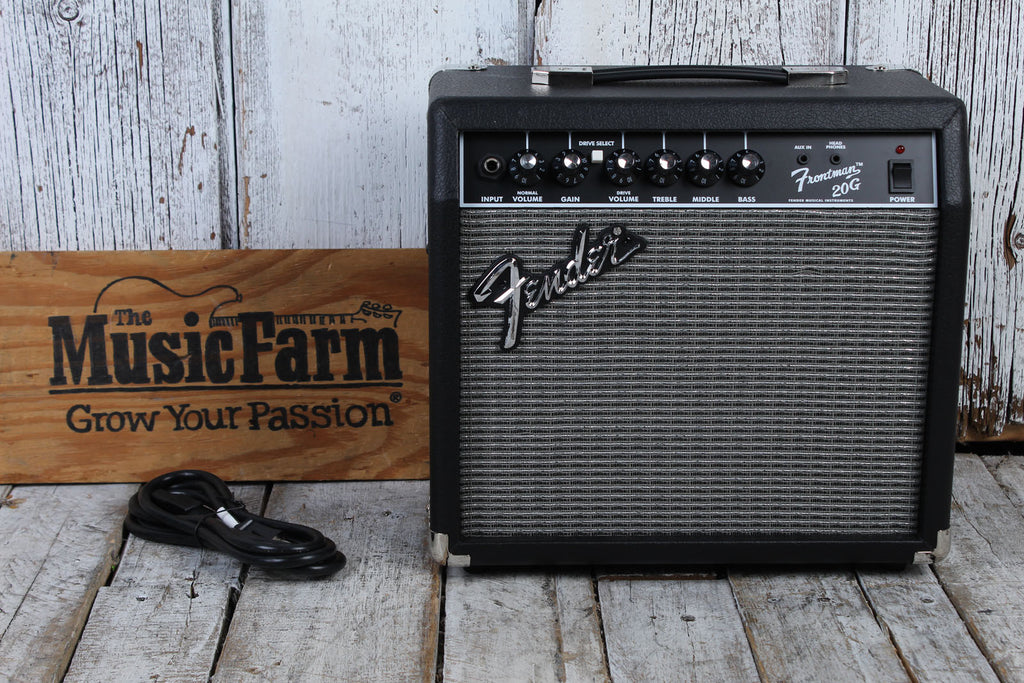 Fender Frontman 20G Guitar Amplifier Electric Guitar 20 Watt 1x8 Inch Combo Amp