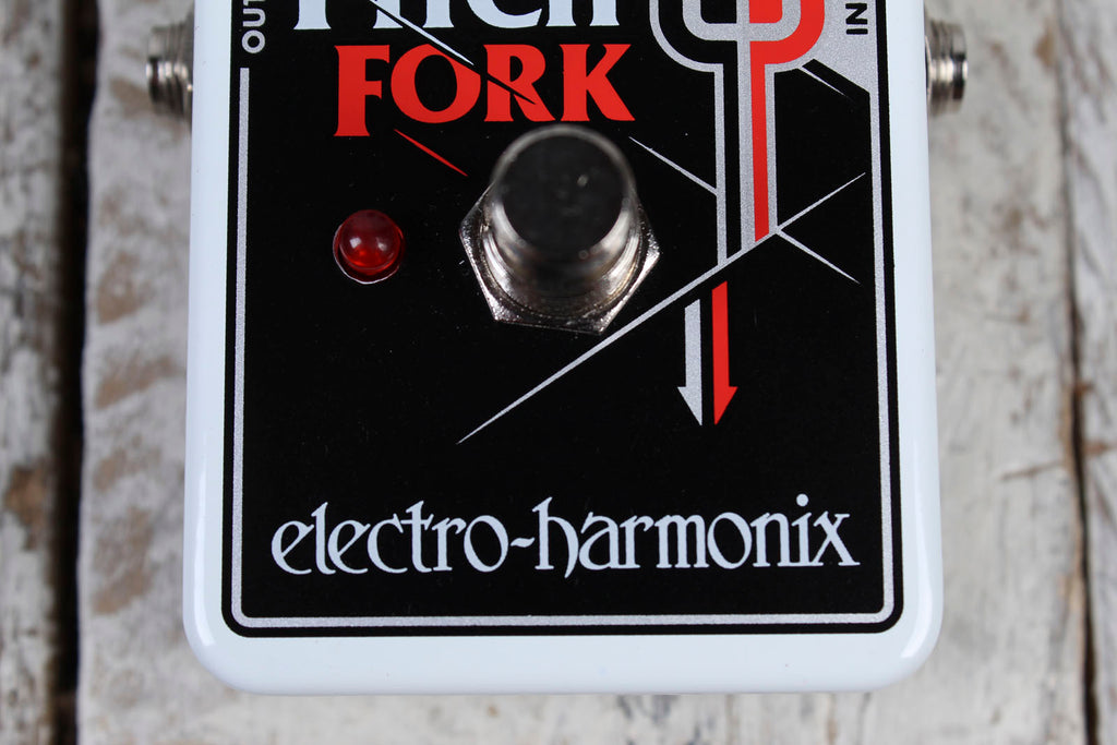 Electro-Harmonix Pitch Fork Polyphonic Pitch Shift Electric Guitar Effects Pedal