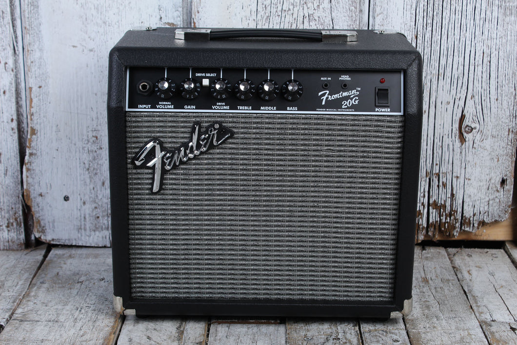 Fender Frontman 20G Guitar Amplifier Electric Guitar 20 Watt 1x8 Inch Combo Amp