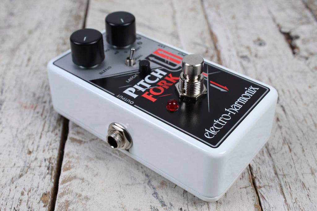 Electro-Harmonix Pitch Fork Polyphonic Pitch Shift Electric Guitar Effects Pedal