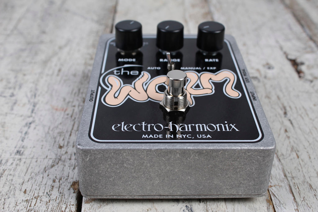 Electro-Harmonix The Worm Wah Phaser Vibrato Tremolo Guitar Multi-Effects Pedal