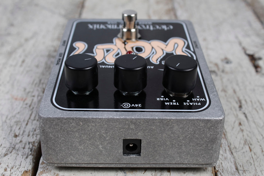 Electro-Harmonix The Worm Wah Phaser Vibrato Tremolo Guitar Multi-Effects Pedal