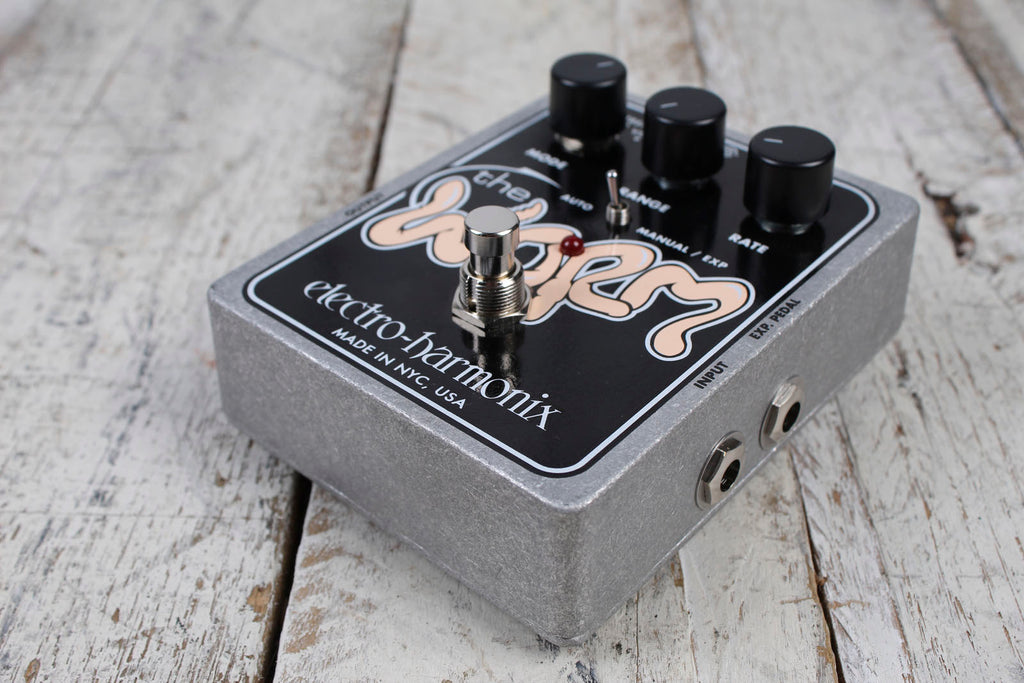 Electro-Harmonix The Worm Wah Phaser Vibrato Tremolo Guitar Multi-Effects Pedal