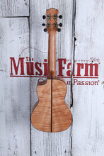 Load image into Gallery viewer, Luna High Tide Exotic Mahogany Concert Ukulele Natural UKE HTC EXM with Gig Bag