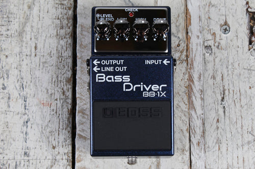 BOSS BB-1X Bass Driver Pedal Electric Bass Guitar Overdrive Effects Pedal