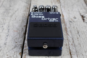 BOSS BB-1X Bass Driver Pedal Electric Bass Guitar Overdrive Effects Pedal
