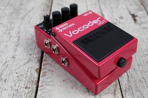 Boss VO-1 Vocoder Pedal Electric Guitar and Bass Guitar Vocoder Effects Pedal