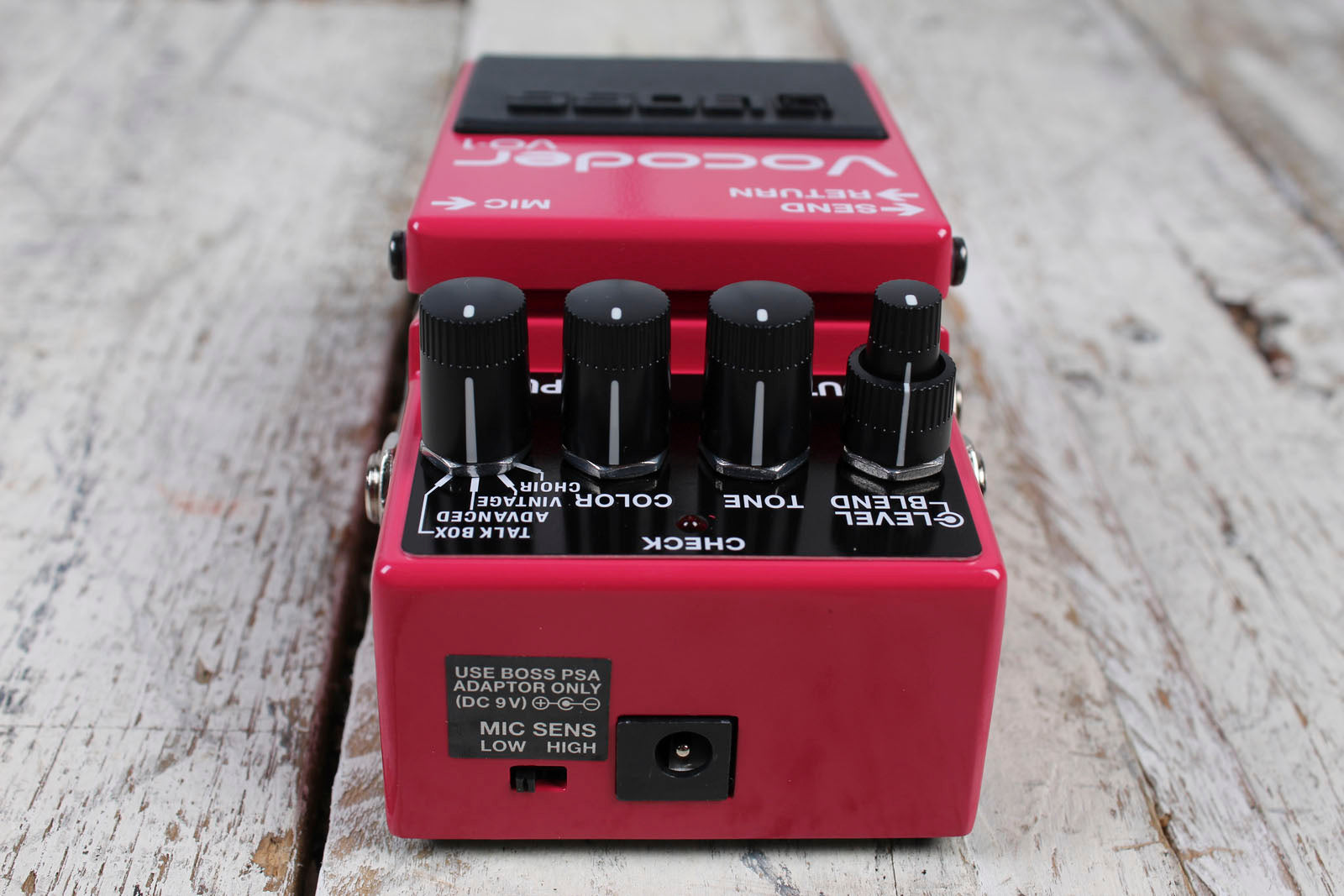 Boss VO-1 Vocoder Pedal Electric Guitar and Bass Guitar Vocoder Effects Pedal