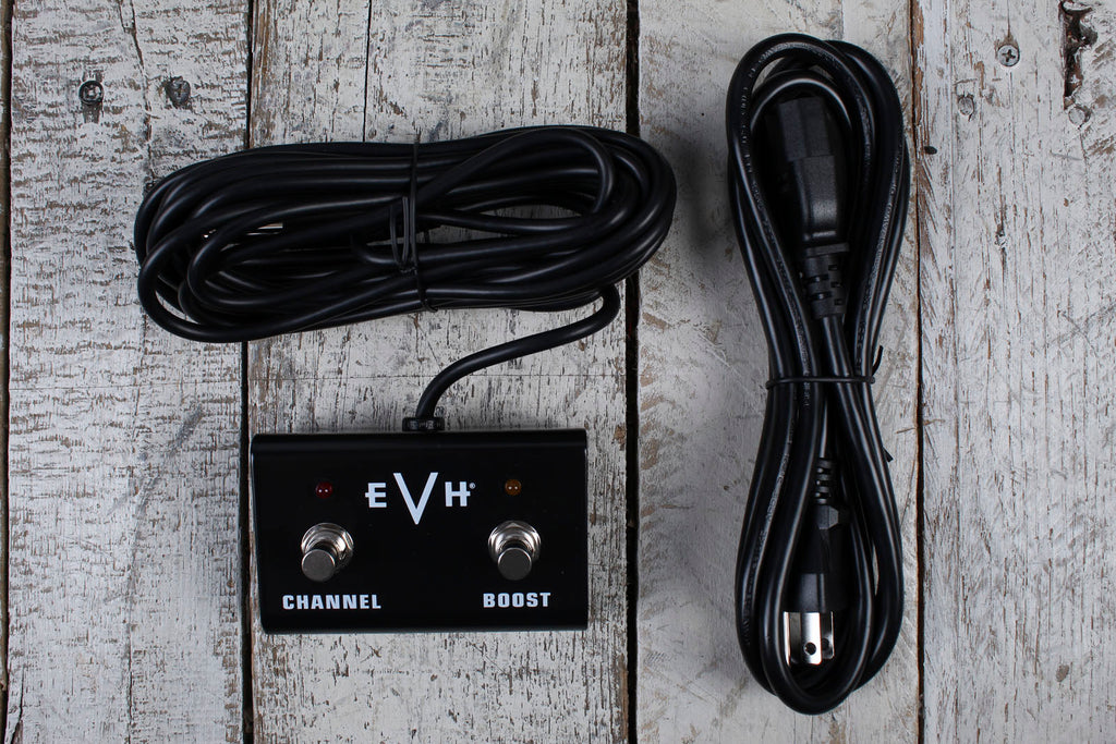 EVH 5150 Iconic Series Electric Guitar Combo Amplifier Black with Footswitch